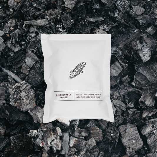 🌑 go dark, feel light: a charcoal bath ritual for november nights