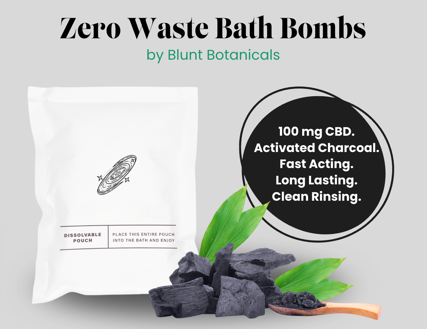Dark Matter Extra Strength Zero Waste Bath Bomb
