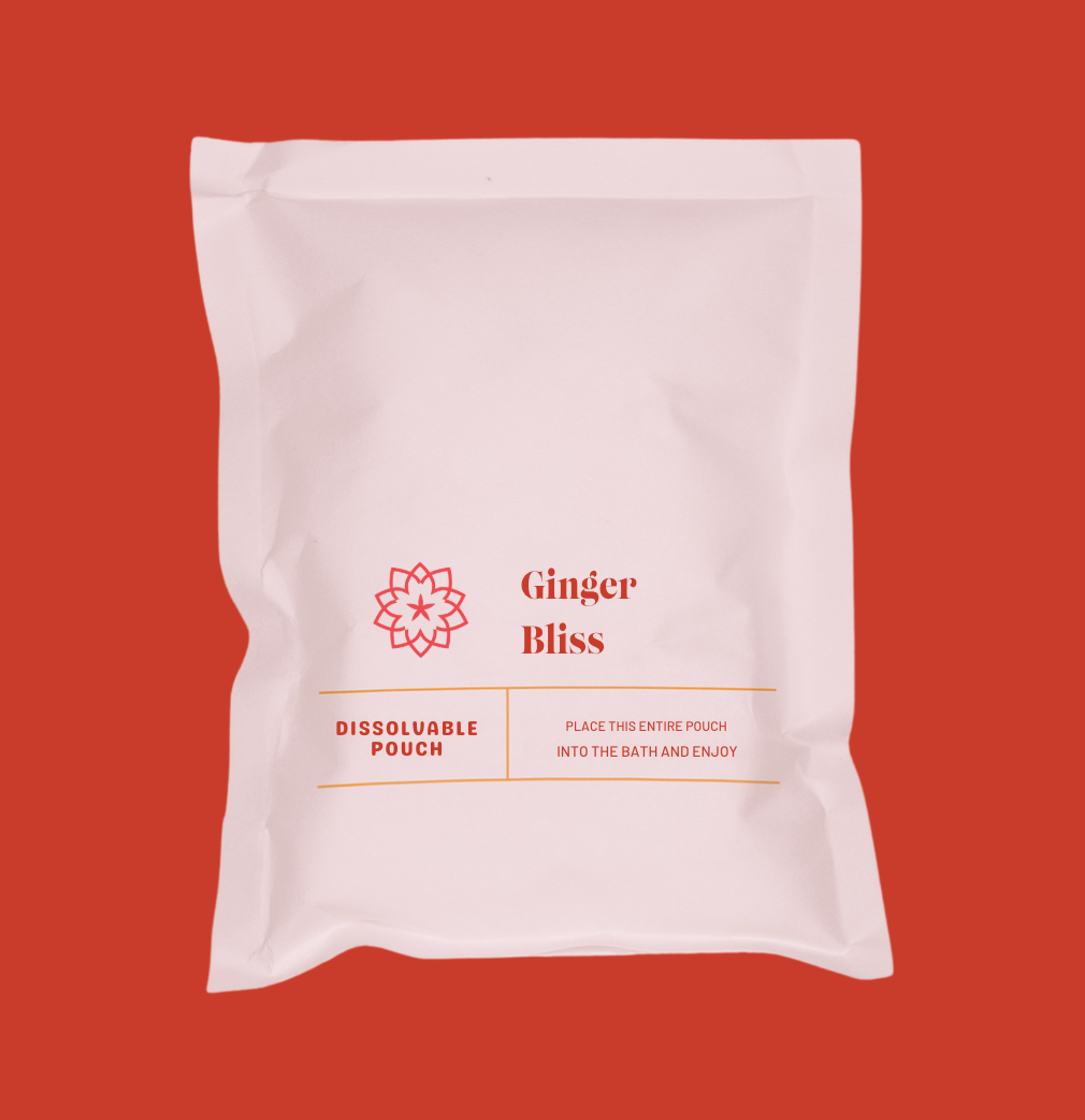 Ginger Bliss Holiday Zero Waste Bath Bomb